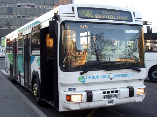 Réseau suburbain Renault PR112 : 4309 XR 54 Réseau suburbain Renault PR112 : 4309 XR 54