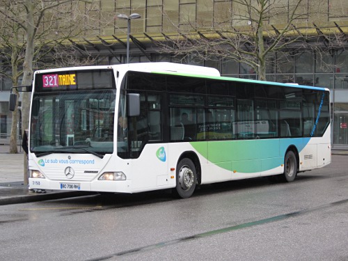 Réseau suburbain Mercedes-Benz O 530 Mk I Citaro : BC-706-RH Réseau suburbain Mercedes-Benz O 530 Mk I Citaro : BC-706-RH