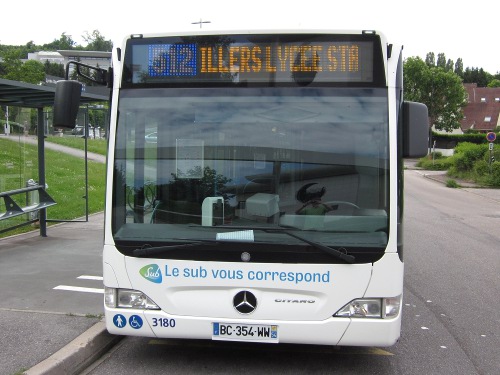 Réseau suburbain Mercedes-Benz O 530 Mk II Citaro : BC-354-WW Réseau suburbain Mercedes-Benz O 530 Mk II Citaro : BC-354-WW
