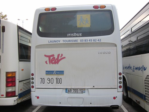 TED Irisbus Récréo II : AB-765-YQ