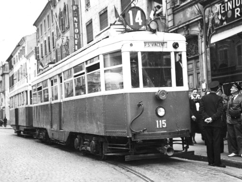 Réseau urbain Satramo motrice tramway