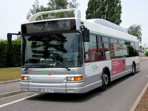 Réseau urbain Heuliez Bus GX317 GNV MGDR : 899 ZB 54