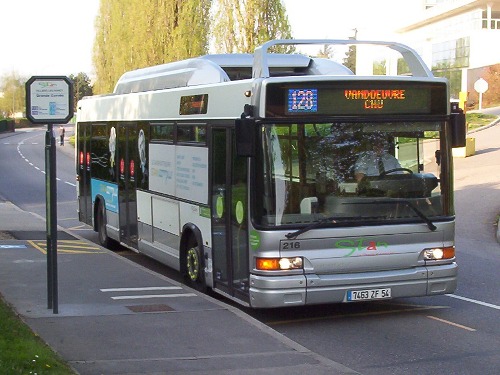 Réseau urbain Heuliez Bus GX317 GNV MGDR : 7463 ZF 54