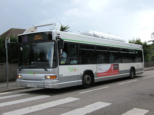 Réseau urbain Heuliez Bus GX317 GNV MGDR : 1113 ZJ 54