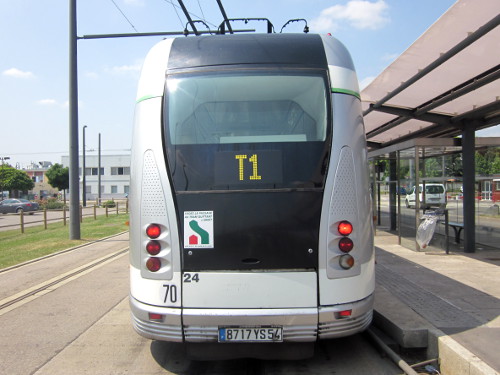 Réseau urbain Bombardier TVR : 8717 YS 54