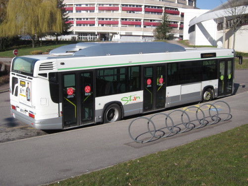 Réseau urbain Heuliez Bus GX317 GNV Cursor : 6226 ZP 54