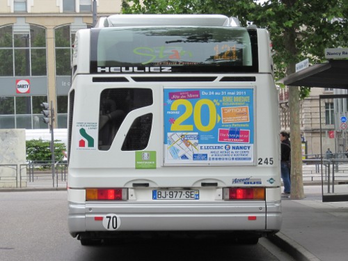 Réseau urbain Heuliez Bus GX317 GNV Cursor : BJ-977-SE