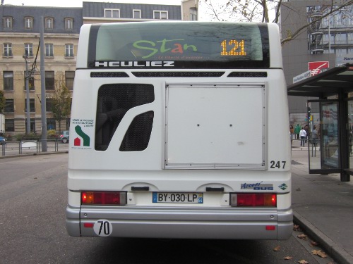 Réseau urbain Heuliez Bus GX317 GNV Cursor : BY-030-LP