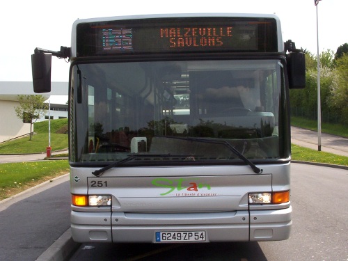 Réseau urbain Heuliez Bus GX317 GNV Cursor : 6249 ZP 54