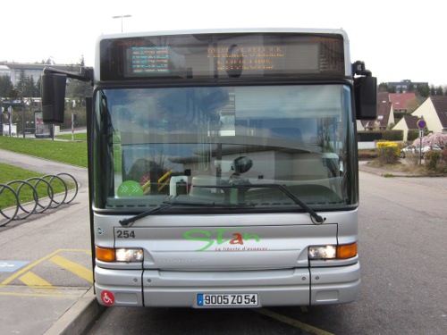 Réseau urbain Heuliez Bus GX317 GNV Cursor : 9005 ZQ 54
