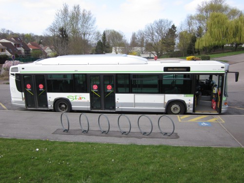 Réseau urbain Heuliez Bus GX317 GNV Cursor : 9005 ZQ 54