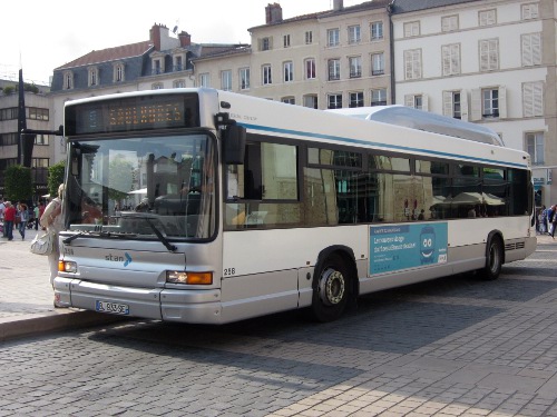 Réseau urbain Heuliez Bus GX317 GNV Cursor : BJ-933-SE