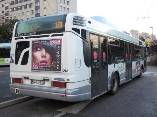 Réseau urbain Heuliez Bus GX317 GNV Cursor : BN-393-FC