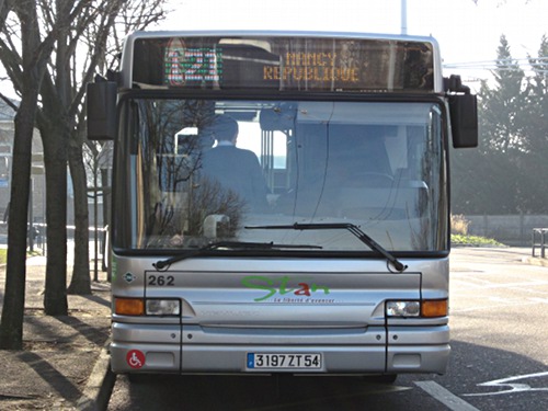 Réseau urbain Heuliez Bus GX317 GNV Cursor : 3197 ZT 54