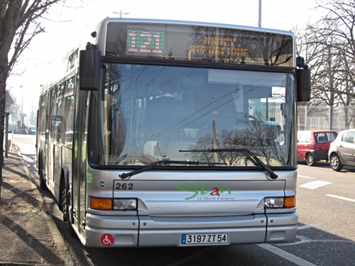 Réseau urbain Heuliez Bus GX317 GNV Cursor : 3197 ZT 54