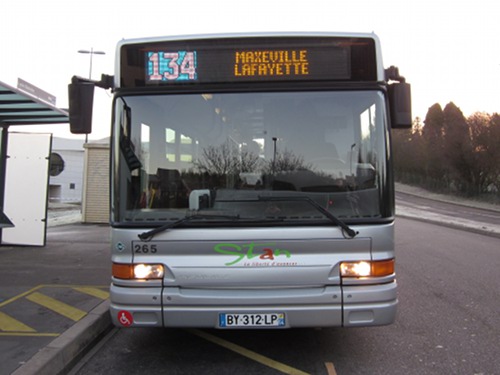 Réseau urbain Heuliez Bus GX317 GNV Cursor : BY-312-LP