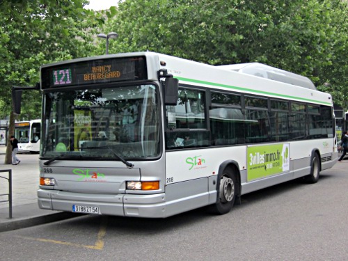 Réseau urbain Heuliez Bus GX317 GNV Cursor : 3188 ZT 54