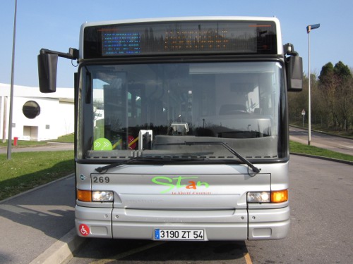 Réseau urbain Heuliez Bus GX317 GNV Cursor : 3190 ZT 54