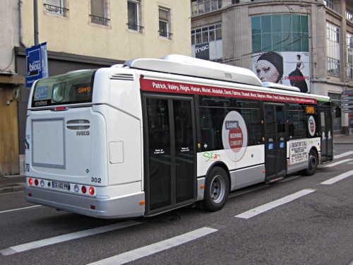 Réseau urbain Irisbus Citelis 12 GNC : CG-402-PM