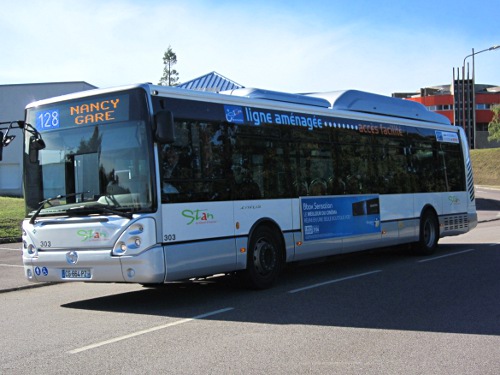 Réseau urbain Irisbus Citelis 12 GNC : CG-664-PZ