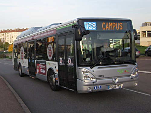 Réseau urbain Irisbus Citelis 12 GNC : CG-559-PZ Réseau urbain Irisbus Citelis 12 GNC : CG-559-PZ