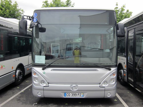 Réseau urbain Irisbus Citelis 12 GNC : CG-399-PZ
