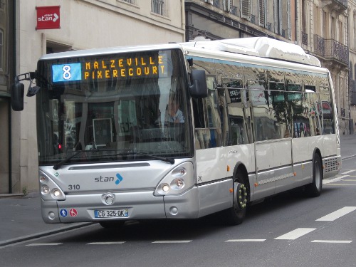 Réseau urbain Irisbus Citelis 12 GNC : CG-325-QK