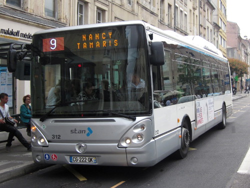 Réseau urbain Irisbus Citelis 12 GNC : CG-222-QK