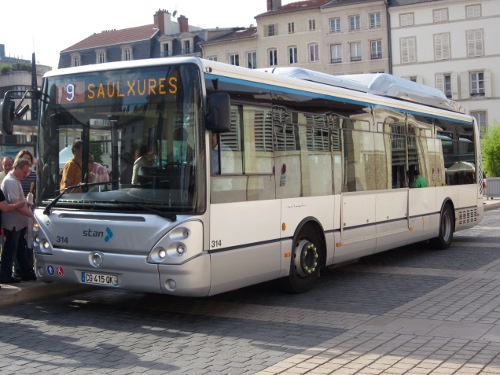 Réseau urbain Irisbus Citelis 12 GNC : CG-415-QK