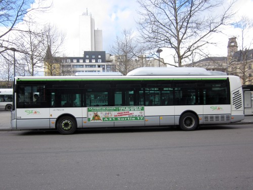 Réseau urbain Irisbus Citelis 12 GNC : CG-273-QK