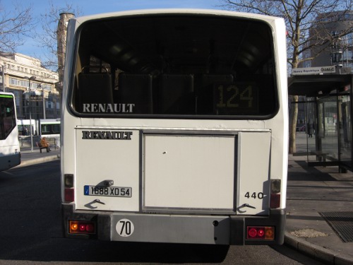 Réseau urbain Renault PR118 : 1688 XD 54