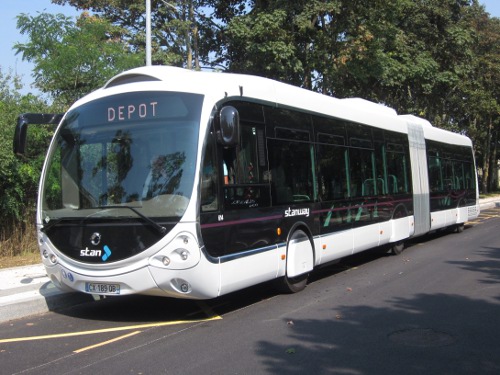 Réseau urbain Irisbus Crealis Neo 18 GNC : CX-189-QB
