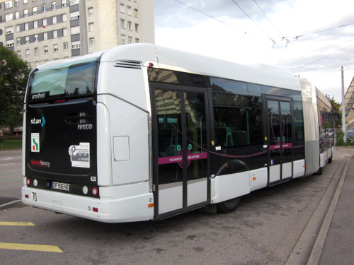 Réseau urbain Irisbus Crealis Neo 18 GNC : DF-506-NZ